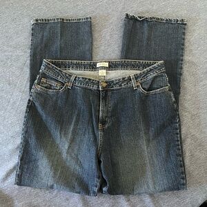 St. John's Bay Woman Jeans StretchBoot  18W  99% Cotton, 1 % Spandex. EUC